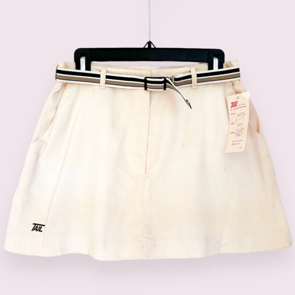 NWT vintage tail cord skirt